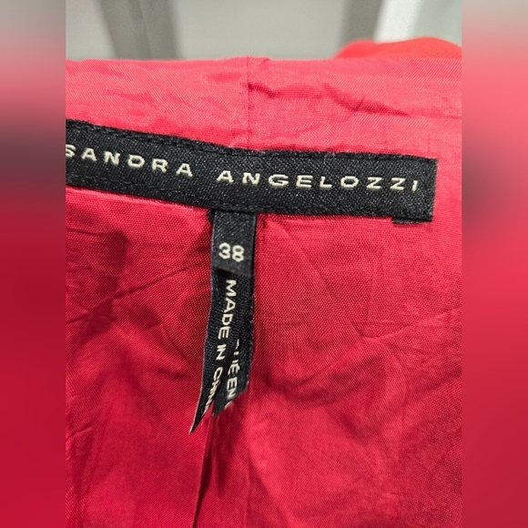 Sandrea Angelozzi blazer red  38 - Picture 4 of 4